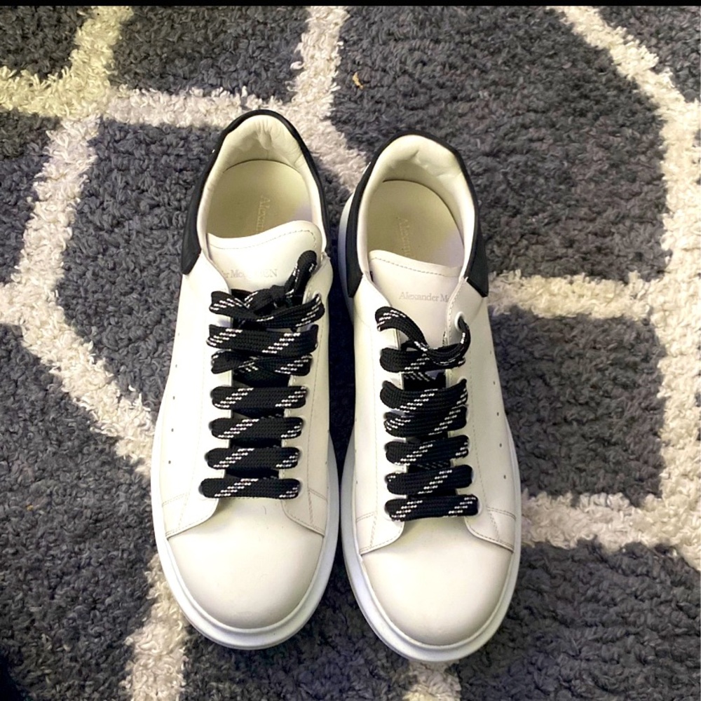 Alexander McQueen Oversized Leather Sneakers